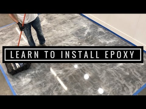 Learn To Install Metallic Epoxy Floors Like The Pros | Start To Finish