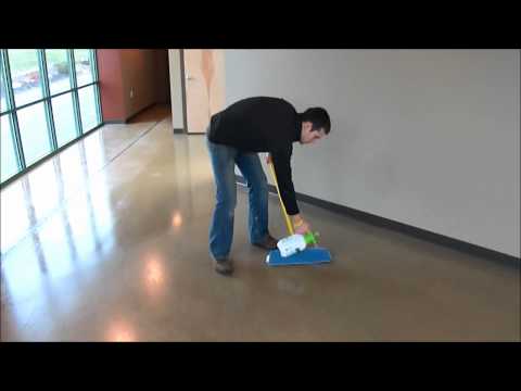Concrete Floor Maintenance - Stained Concrete - Dancer