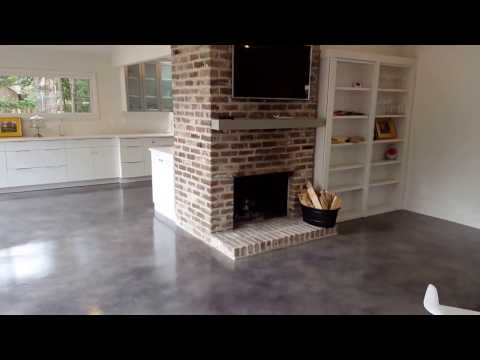 THE BEAUTY OF STAINED CONCRETE FLOORS.