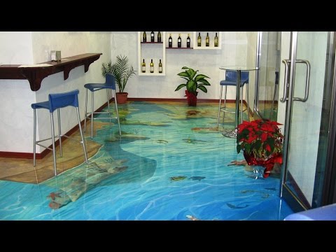 Top 8 of the Coolest 3D Floors Created with Epoxy