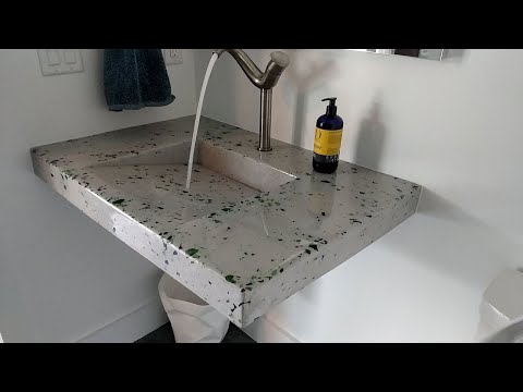 WorkFlix S2-E9 Crazy Concrete Countertops Liquor Glass