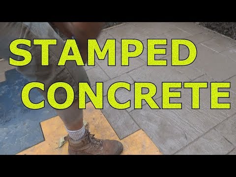 STAMPED CONCRETE (YES or NO?) (Part 1 of 2) Mike Haduck - Concrete Floor Pros STAMPED CONCRETE (YES or NO?) (Part 1 of 2) Mike Haduck - Concrete Floor Pros