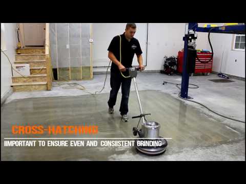 How To Diamond Grind A Concrete Floor - Concrete Floor Pros