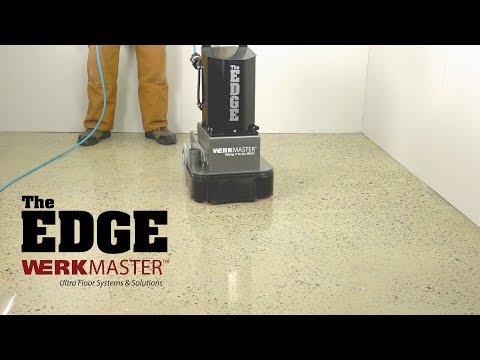 DIY - The Edge by WerkMaster - How To Polish Concrete : Concrete Edger - Polished Concrete