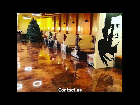 Learn to install epoxy flooring systems and decorative concrete overlays
