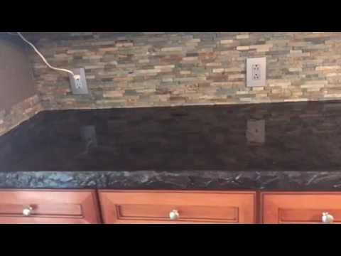 Concrete overlays for existing countertops