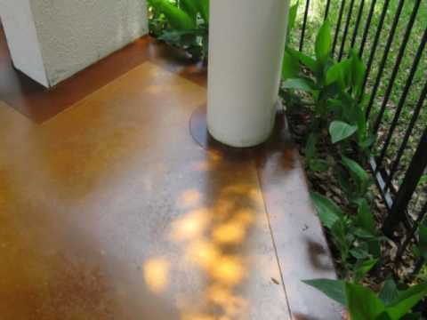 Stained Concrete Floors '09 Floor Rescue