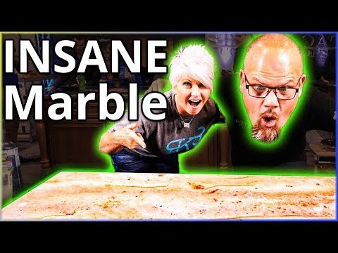 How to Make Travertine Marble from a Bucket of Epoxy | Stone Coat Countertops Epoxy