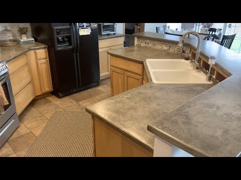 Turn Your Countertops Into Concrete | Leggari Products