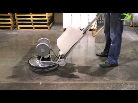 Concria Training- transform your swing machine into a concrete polishing device
