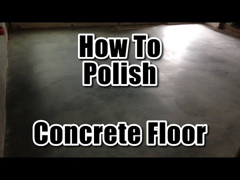 How To Polish Concrete Floor