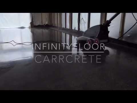 How To Polish Concrete Floors - CARRcrete InfinityFloor