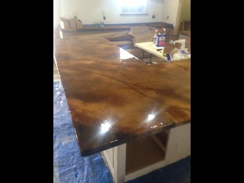Concrete Countertop From Start To Finish by Ken's Custom Designs