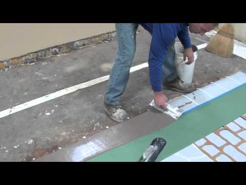 How to use a Spray Mix, micro-topping overlay for resurfacing decorative concrete