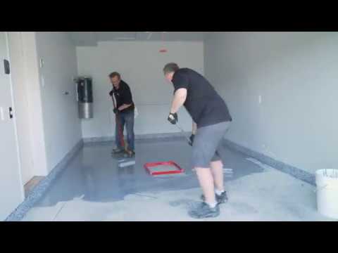 DIY Garage Floor Epoxy Tutorial